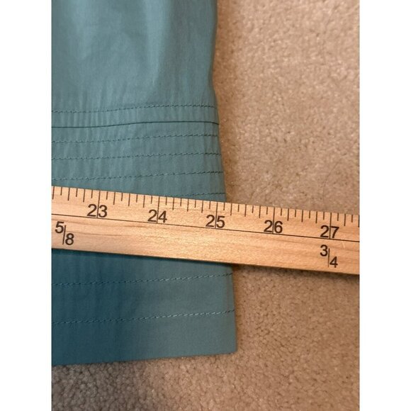 BCBGMAXAZRIA Women's 2 Light Green Knee Length Dress Crochet Pockets Coquette - Picture 13 of 16